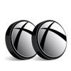 2 Pcs Car Suction Cup Mount Auxiliary Rearview Mirror 360 Degree Rotating Wide-angle Round Frame Blind Spot Mirror Universal