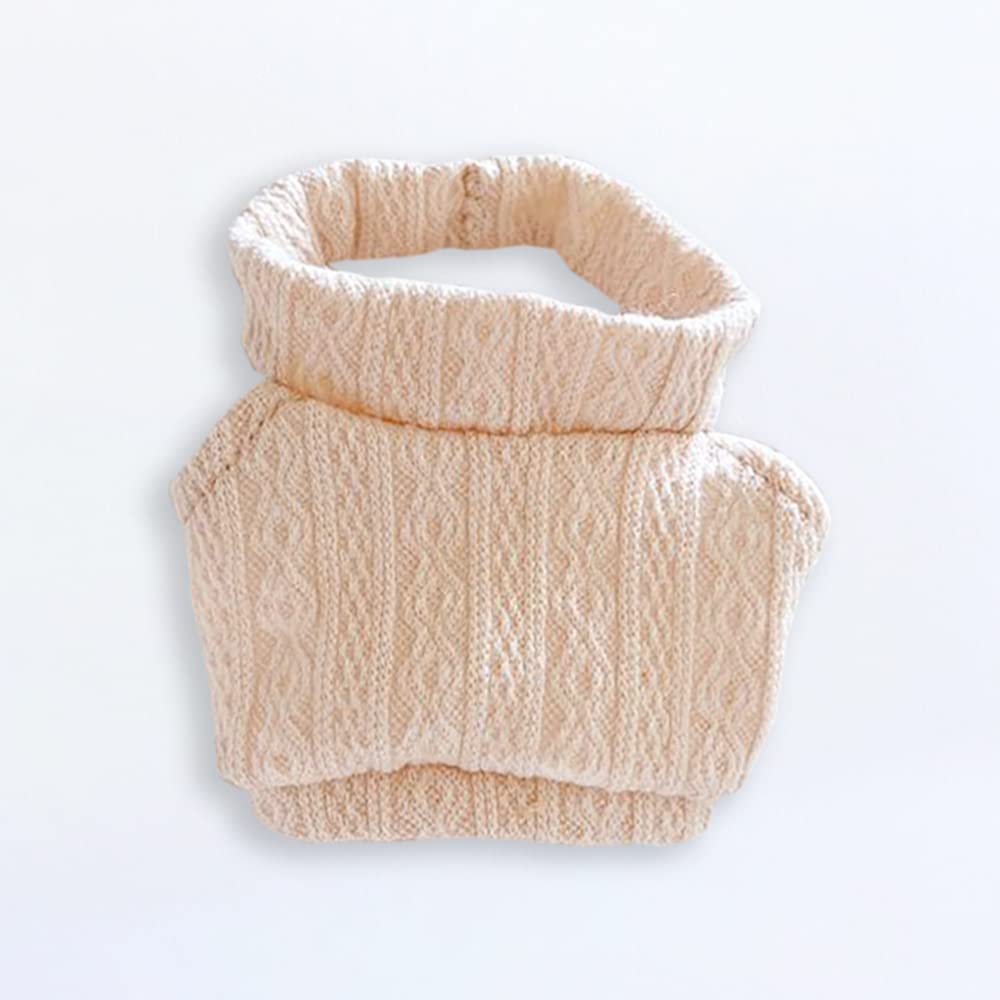 Nianniyhouse 20 см плюшевая одежда свитер с открытой спиной хлопковая кукольная одежда нарядная (B1-светло-коричневый)