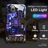 Glowing Phone Case for Incoming Calls, Flash, Cool Phone Case Suitable For Apple Phones