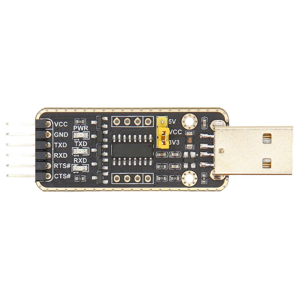 USB To UART Ttl Adapter Type A Overcurrent Overvoltage Protection 6Mbps Serial Communication Module