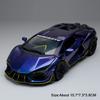 1:32 Hellcat Lambor Revuelto Модель автомобиля Сплав Литье под давлением Игрушка Двери открываются Звук Свет Оттянуть Назад Миниатюрное транспортное средство Друг Модный подарок