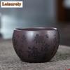 215 мл Исинская фиолетовая глина Любование морем Чашка для чая Эстетическая чайная пиала Чайная пара Чашка для дегустации чая Чашка для аромата Мастер-чашка Цзяньчжань Чайный сервиз