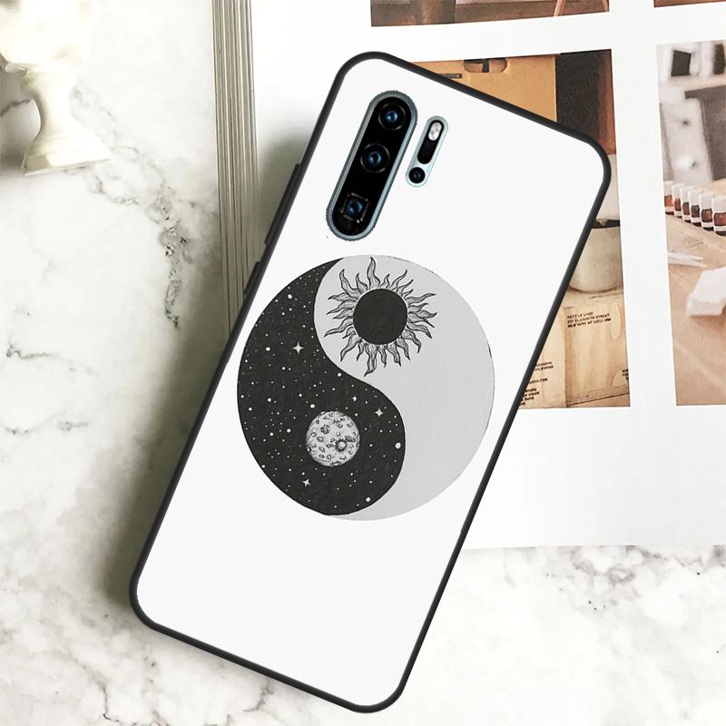 Чехол Багуа Тайцзи Инь Ян для Huawei Nova 5T 9 10 SE 7i 8i 11i 12i Y60 Y61 Y70 Y72 Y73 Y90 Y91 P20 P40 P30 Lite