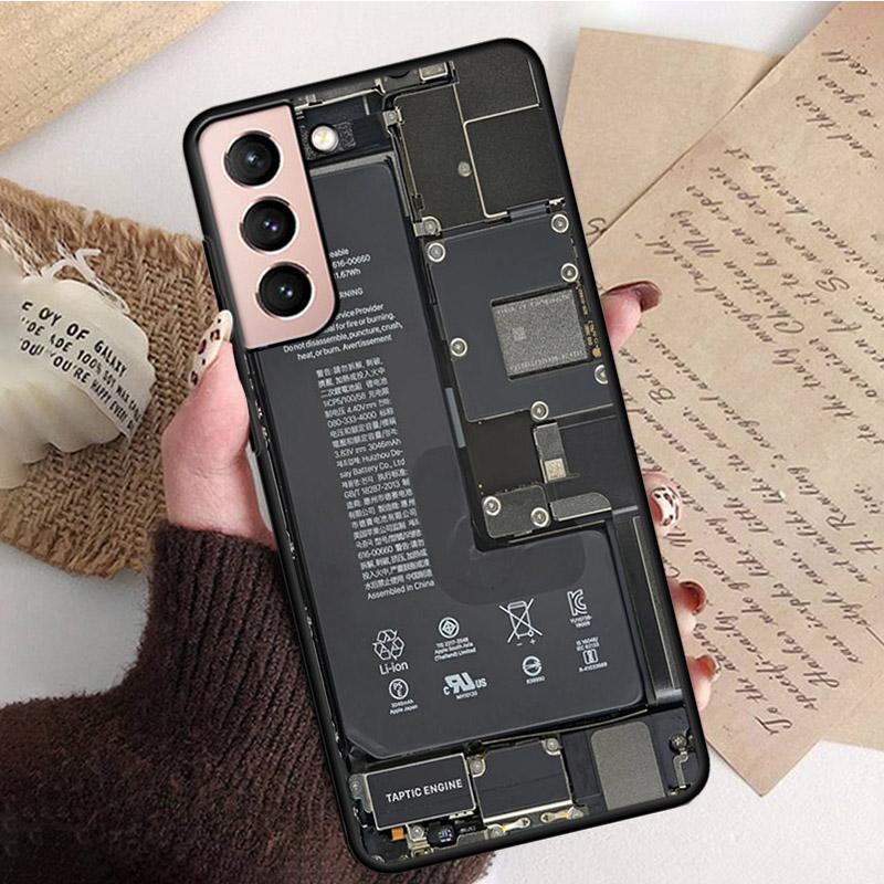 Чехол для телефона с аккумулятором для Samsung S22 S20 Ultra S20 S22 S21 S10 S9 Plus S10E S20FE Note10Plus Note20 9, материнская плата