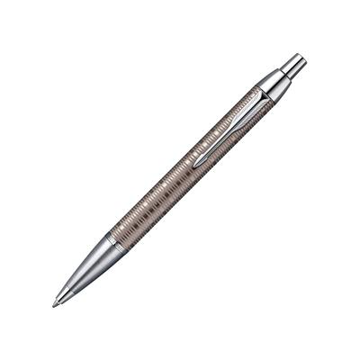 Шариковая ручка Parker IM Premium Brown Shadow, Официально импортированная, На масляной основе, CT, 1906784,
