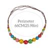 Simple Ceramics Beaded Necklace Choker Bohemia Ceramic Necklace Ethnic Style Necklace  Holiday