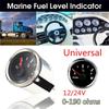 52mm Waterproof Fuel Level Gauge 0-90 Ohms 9-32VDC For Car Truck Motorcycle 24V