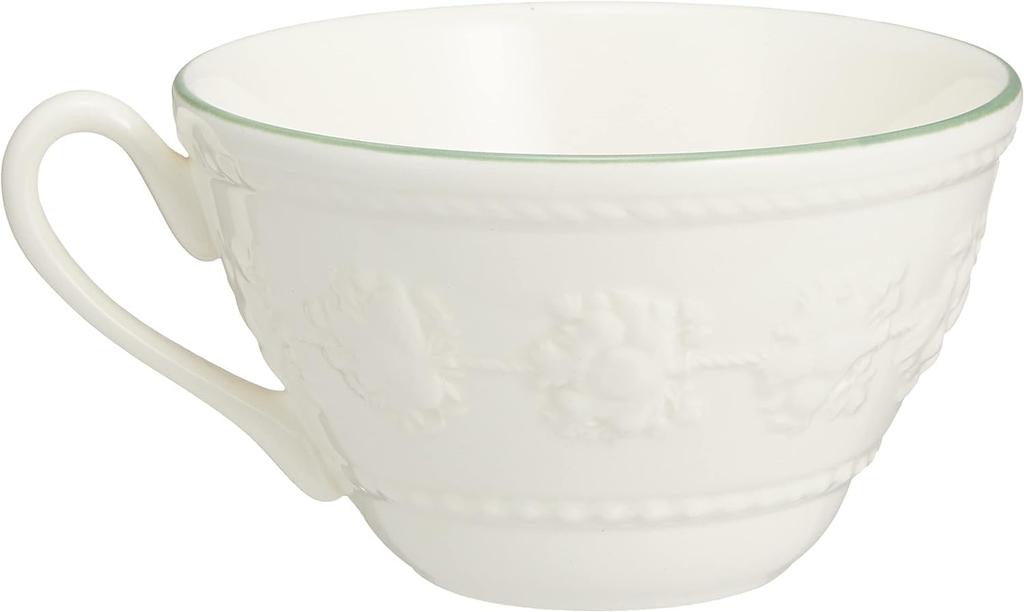 Wedgwood Официальный свадебный подарок Festivity Малина Пара чайных чашек Свадебный подарок для невесты и Официально импортированная упаковка и блюдце, 250 мл,