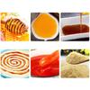 180ml Plastic Honey Squeeze Bottle portable Salad /Oil Dispensers Flip Cap Refillable Condiment Leak Proof Squeezable Bottle