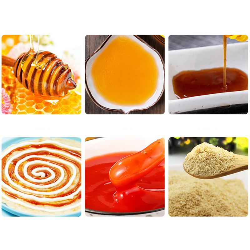 180ml Plastic Honey Squeeze Bottle portable Salad /Oil Dispensers Flip Cap Refillable Condiment Leak Proof Squeezable Bottle