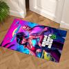 Grand Theft Auto Personalized Name Floor Rug Office Rug Suitable for Balcony Foyer Outdoor Living Rooms Antislip Carpet Office home decor