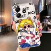 Мягкий чехол для телефона Sailor Moon для Xiaomi Redmi Note 14 Pro Plus 11S 13C 14C A4 12S 11 10S 12 9 10 Note 13