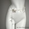Elegant Pearl Waist Chains Versatile Hip Chain Fashion Body Jewelry  Women