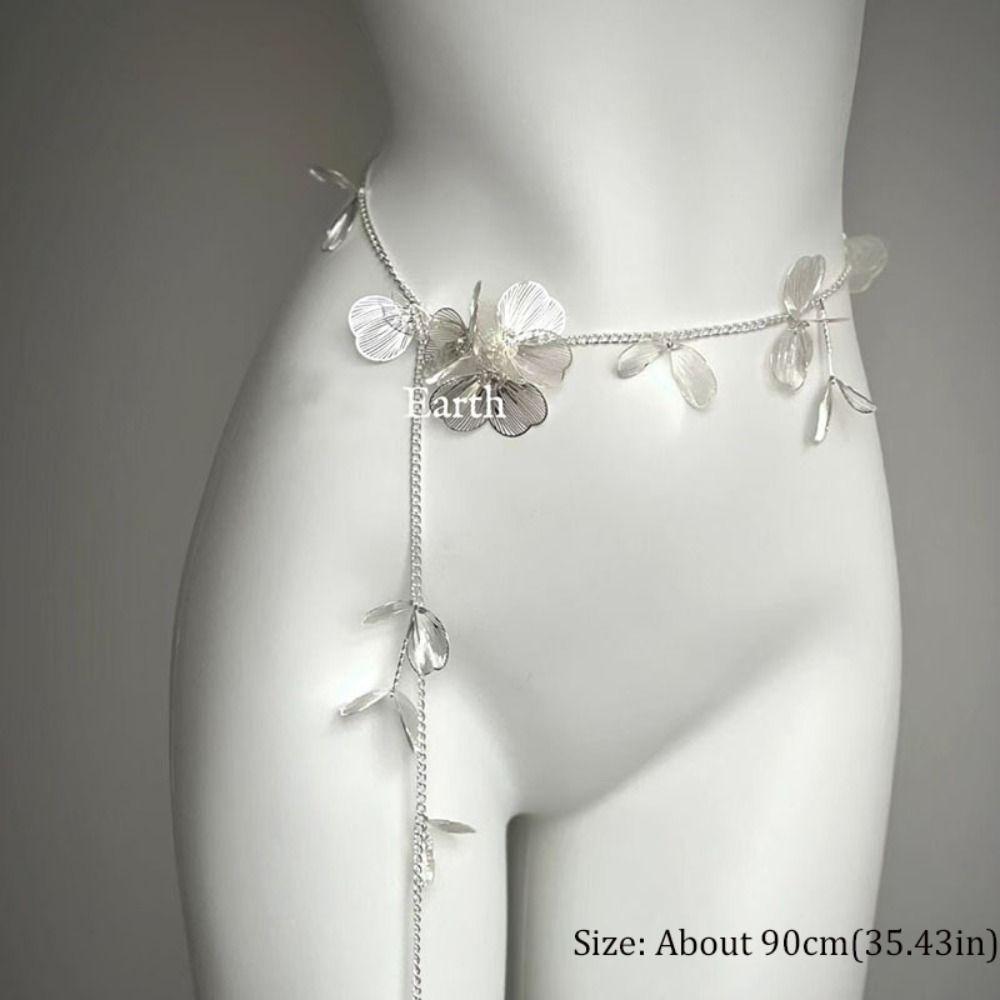 Elegant Pearl Waist Chains Versatile Hip Chain Fashion Body Jewelry Women