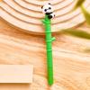 10 Panda Shaped Gel Pens For Students Soft Glue Cute Learning Stationery High Value Creative Signature Pen
