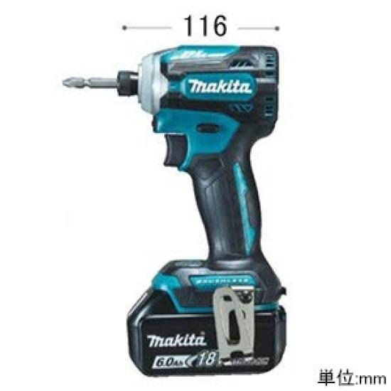 Makita TD171 Blue Impact 180Nm Includes Two 6Ah Batteries and TD171DRGX (18V) Driver, Torque, Charger,
