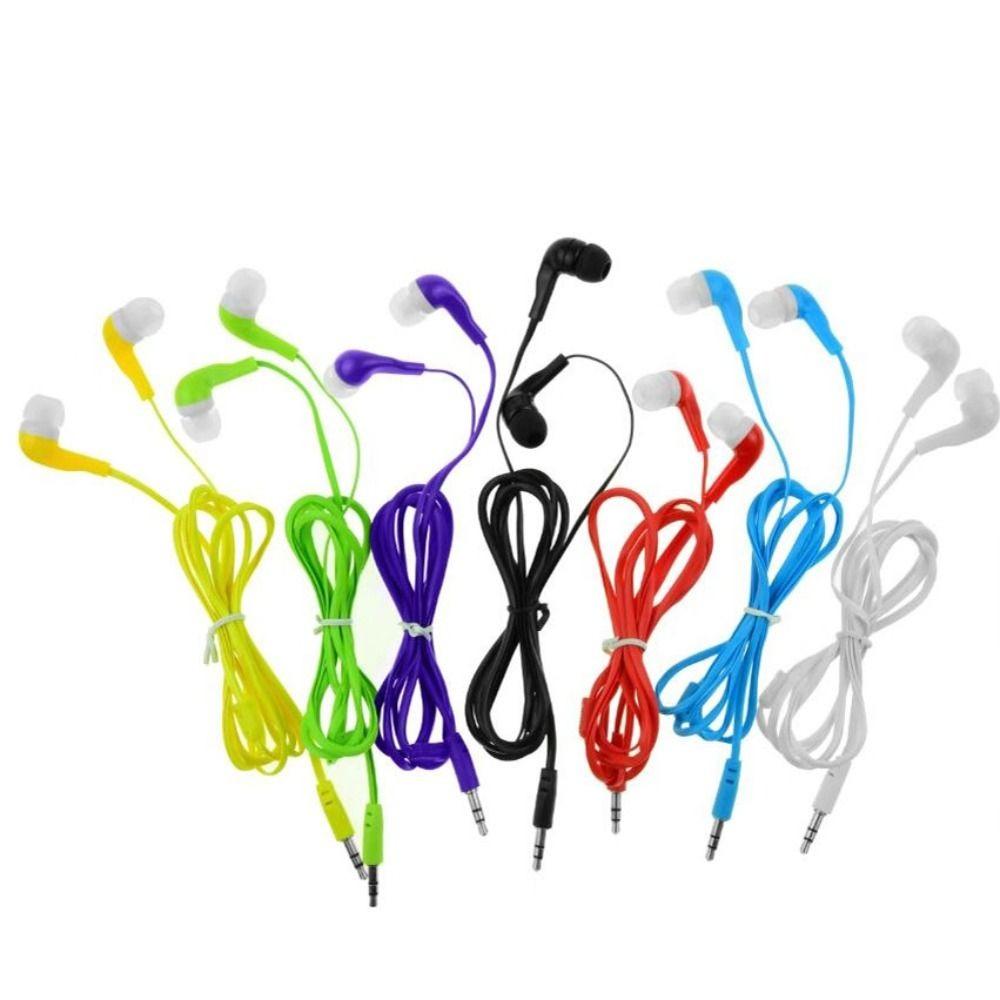 Earpiece 3.5mm Earbuds Bass HiFi Headphone Gifts Wired Headphone Mobile Phone Computer MP3