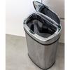 MAJESTIC - Poubelle de Cuisine Automatique - KITCHEN MOVE - 80L - Inox Poli