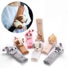 Cute Animal Seat Belt Accessories Car Seat Belt Pads Universal Strap Pad Cushion Cover Car Belt Protector Safety Belt Cover