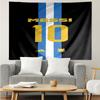 Flaming Number 10 Tapestry Hanging for Bedroom,Livingroom, Playroom,Decor Art Room Wall Tapestry Holiday and Birthday Gifts