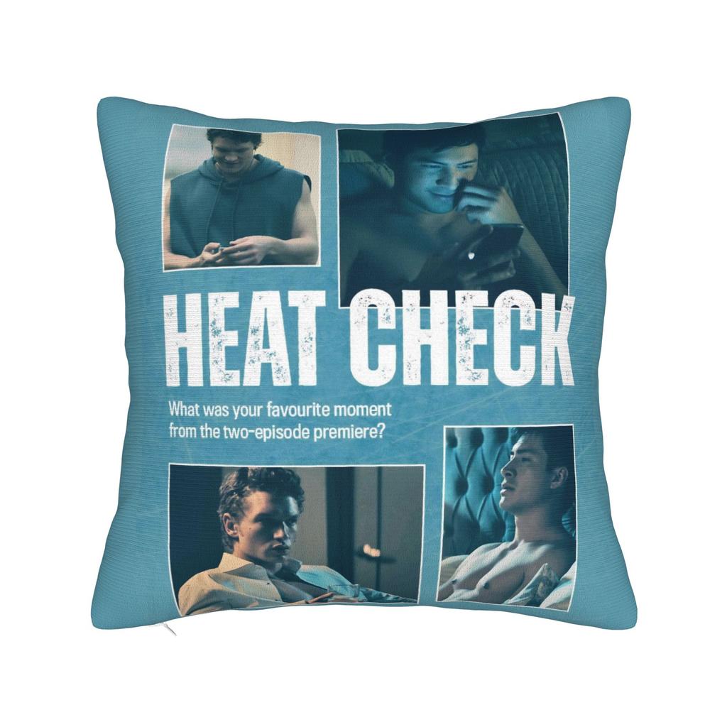 Heated Rivalry 21 Square Pillow Covers Polyester Car Cushion Case Cool Decor Pillowcase 45*45