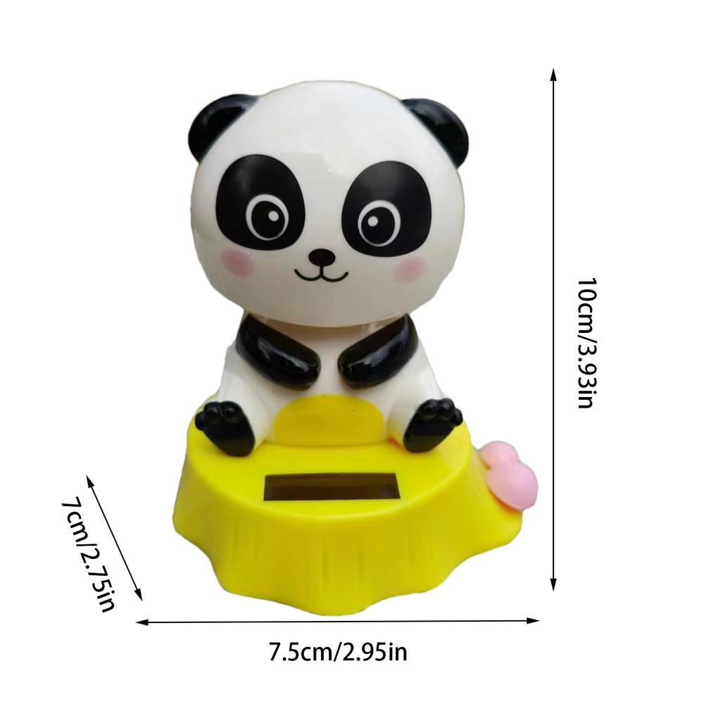 Качающиеся танцующие милые игрушки качающаяся голова панда кукла фигурка декоративная приборная панель автомобиля кукла игрушка аксессуары для автомобиля