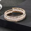 Multi Layer Hand Wrist Bracel Shining Imitation Pearl Bracelets Fashion Bridal Jewelry  Women's