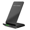 Vertical 35W Dual-Coil Wireless Charger Stand for iPhone 8/16 Series