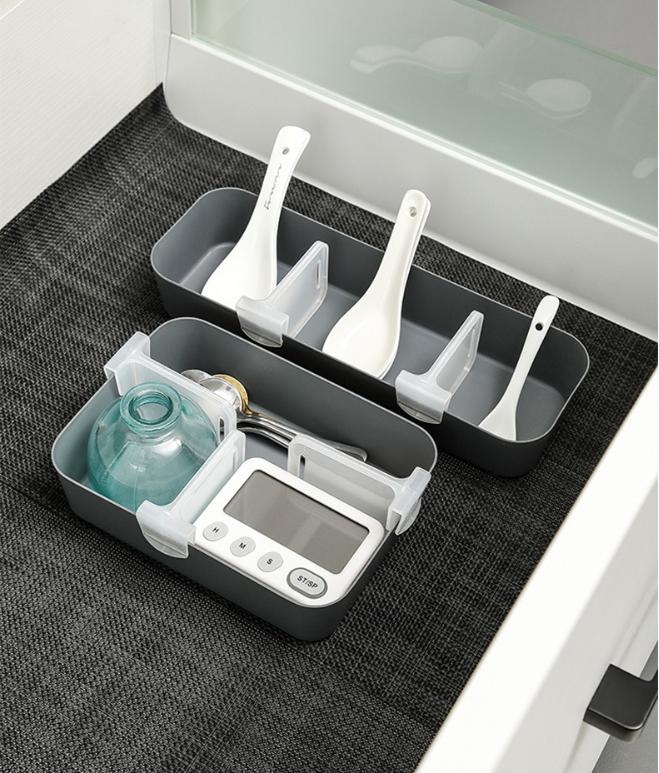 Пластиковый разделитель для холодильника - Зажим для перегородки холодильника Многофункциональный Свободная комбинация Хранение и сортировка Изоляционная перегородка