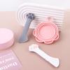 Universal Size Reusable Cat Dog Silicone Sealing Pet Food Spoon Can Covers Tin Opener Can Lids
