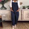 Womens Plus Size Overalls Casual Loose Dungarees Romper Baggy Playsuit Jumpsuit