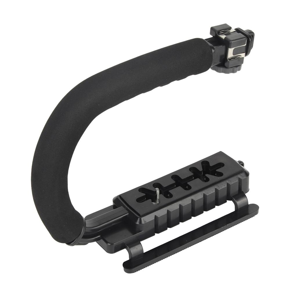 Камера Ручной Стабилизатор ABS Губка Регулируемый Угол U-образный 3 Горячий Башмак Ручной Стабилизатор для