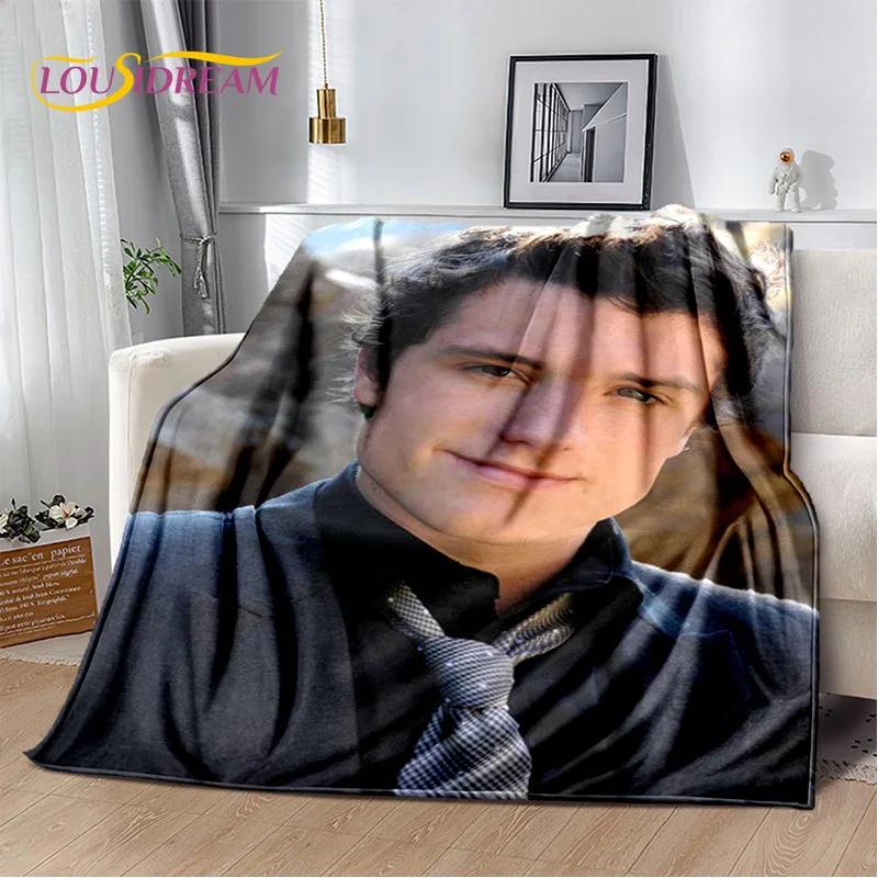 3D Плед с Джошем Хатчерсоном, Красивая Звезда, Мягкий Фланелевый Плед, Плед для Пикника, Кроватей, Дома, Спальни, Покрытие для Детей