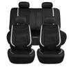 New Interior Accessories Full Set Black Car Seat Cushion Covers Automotive Seat Covers PU Leather Auto Universal Car Seat Covers