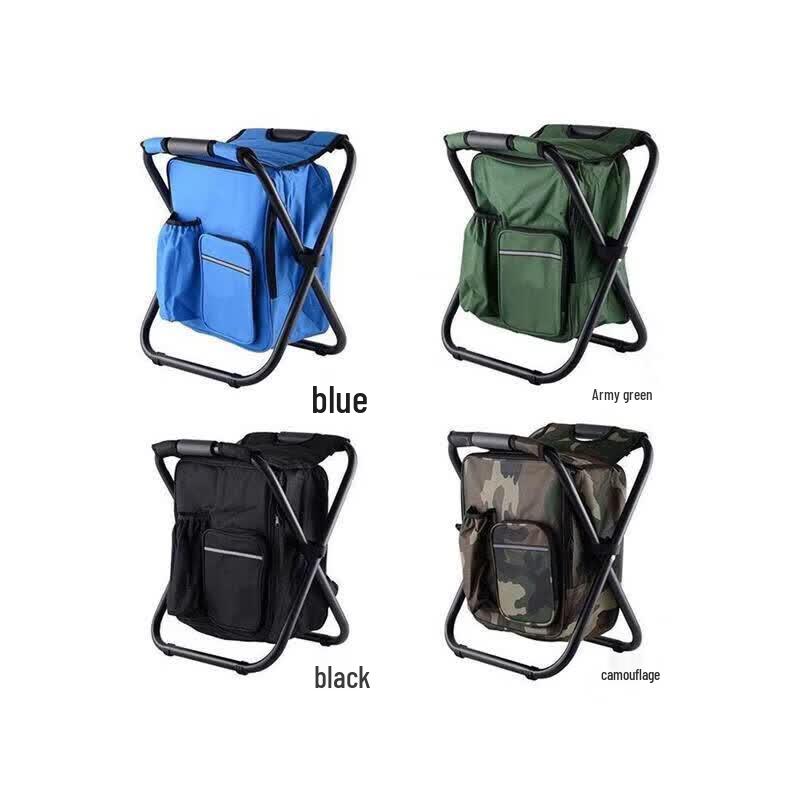 Gongziyu Outdoor Portable Folding Stool with Backpack