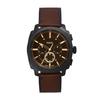 Мужские наручные часы Fossil Machine FS6101 Коричневые