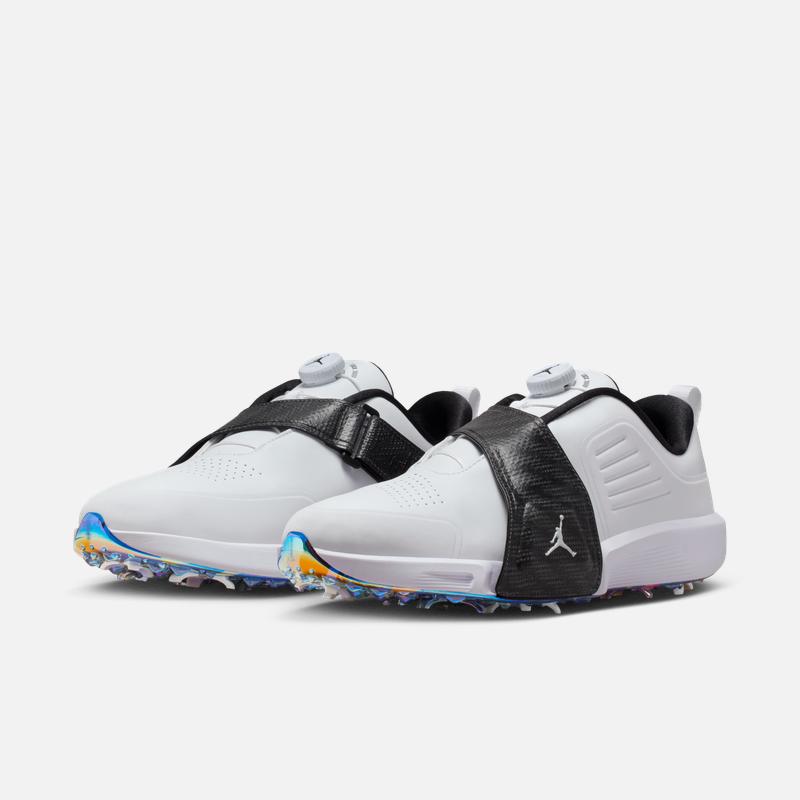 Nike Jordan Breathable Golf Shoes - Summer Cushioning, Unique Grip - JORDAN AIR REV FV6338