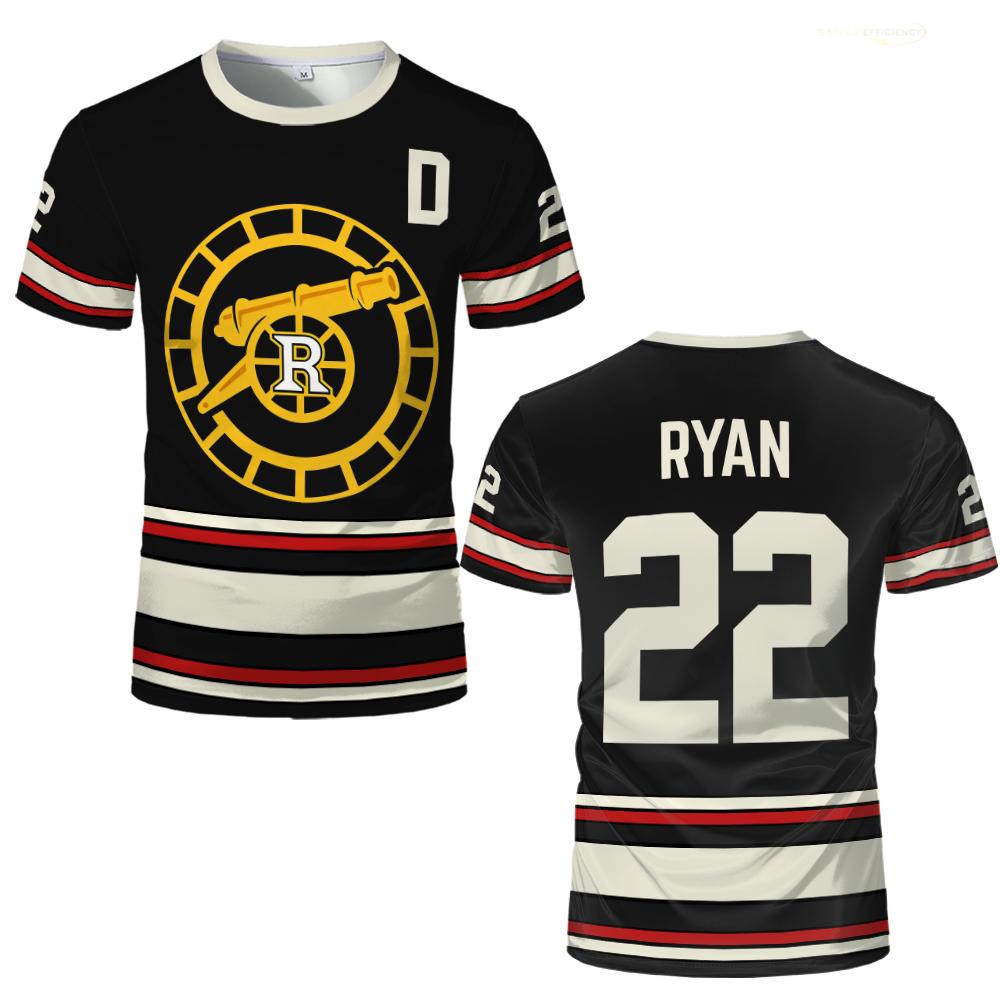 Heated Rivalry Hockey Jersey Summer Outdoor Sports Breathable Short-Sleeve T-Shirt Y2K Unisex Harajuku Style Casual Top Moto