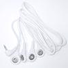 2.5mm 2- or 4-Way Plug Cable for TENS/EMS Stimulators – Electrode Wire for Muscle and Nerve Therapy Pads