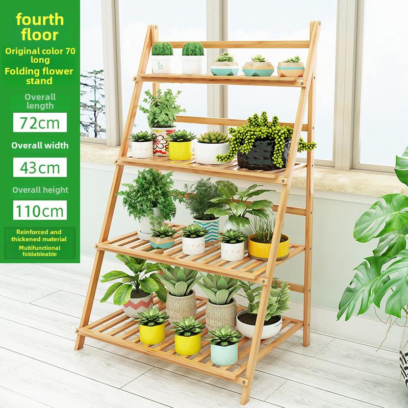 «Многоуровневая складная балконная стойка для цветов с возможностью подвешивания и установки на полу для суккулентов и хранения»