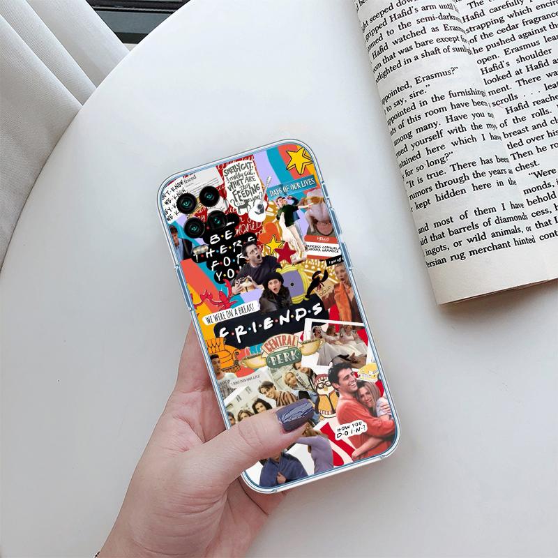 F-friends Transparent Phone Case for Motorola Moto Edge 20 30 40 50 S30 Fusion Ultra Pro Neo Lite + G200 G23