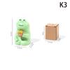 Cartoon Frog Rocking Chair Table Lamp Ornament Miniatures Figurines Cute Accessories Office Desktop Crafts Home Decoration