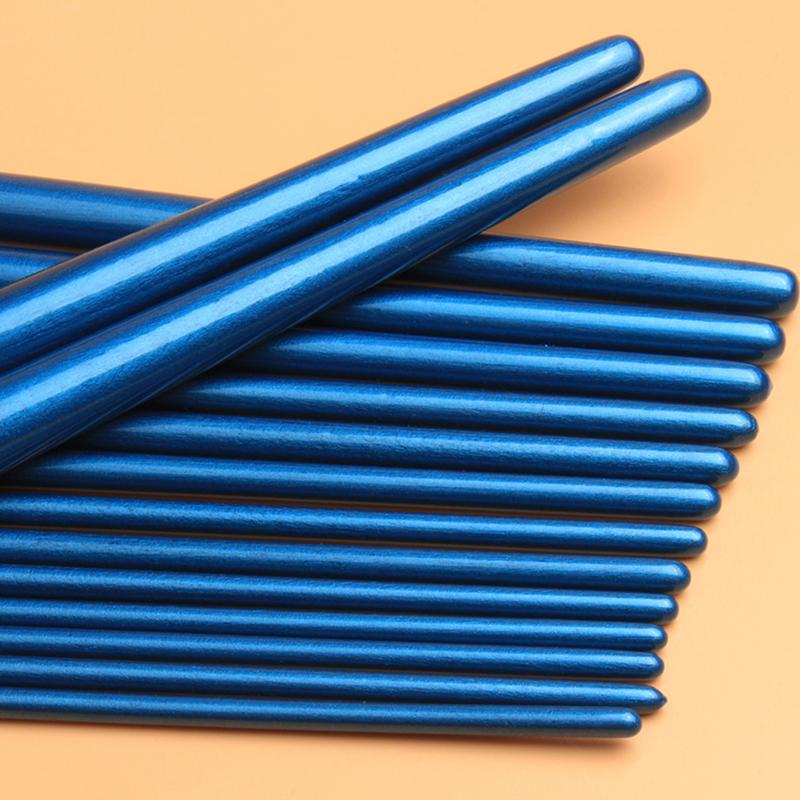 JOWOART 15 Piece White Nylon Hair Watercolor Paint Brush Birch Wood Long Rod Paint Art Painting Round Head Gouache Brush Artist Tool