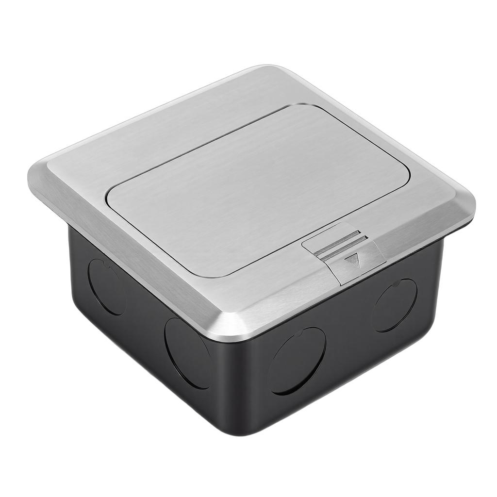 Recessed Desktop Outlet Box Socket Connection Power Strip 15A Fast Charging for Office Table Floor