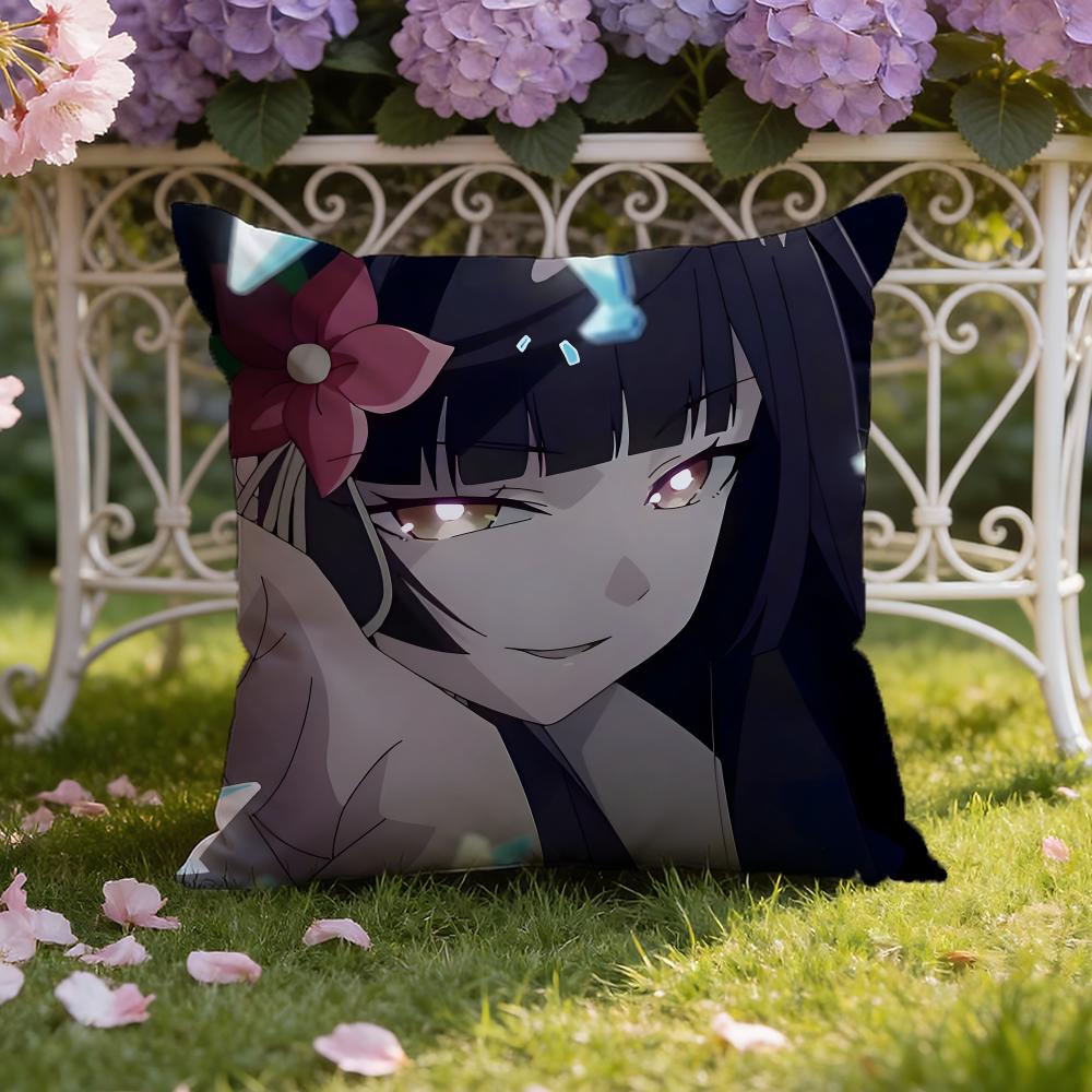 Аниме S-Сасаки и Пипс Наволочка для подушки Домашняя и автомобильная Двухцелевая наволочка: Двусторонняя конструкция для максимального комфорта