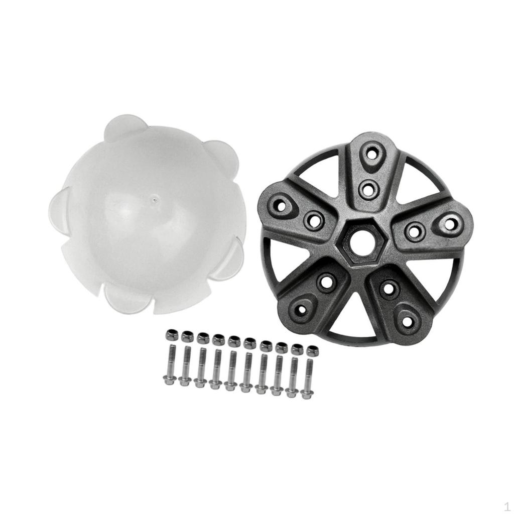 17mm Wind Hub And Cap Kit, Screws, Nuts, Part, Accessories for , Lightweight Sturdy