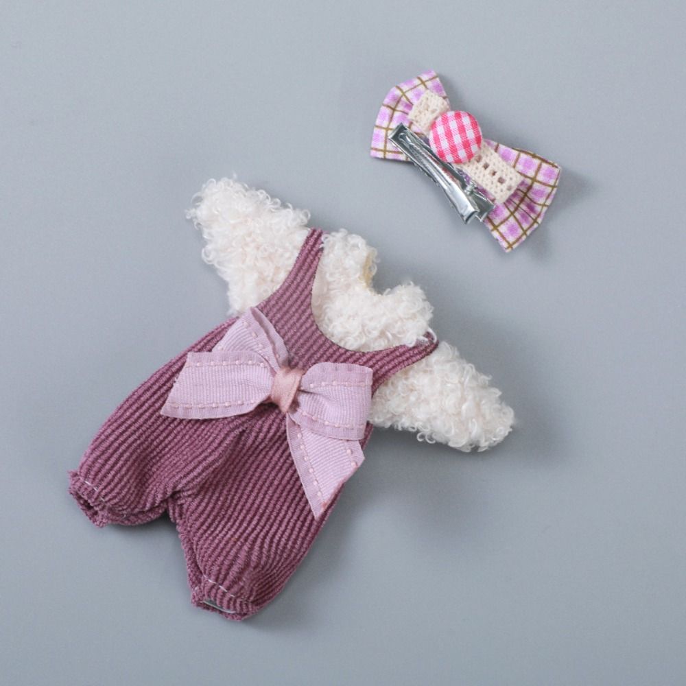 Fashion Animal Doll Suit Fur Coat Beautiful Doll Outfit High Quality Doll Clothes  Obitsu 11 Ob11