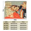 My Hero Academia All Might Blanket Japanese Anime Flannel Awesome Soft Throw Blanket for Chair Covering Sofa Decoration