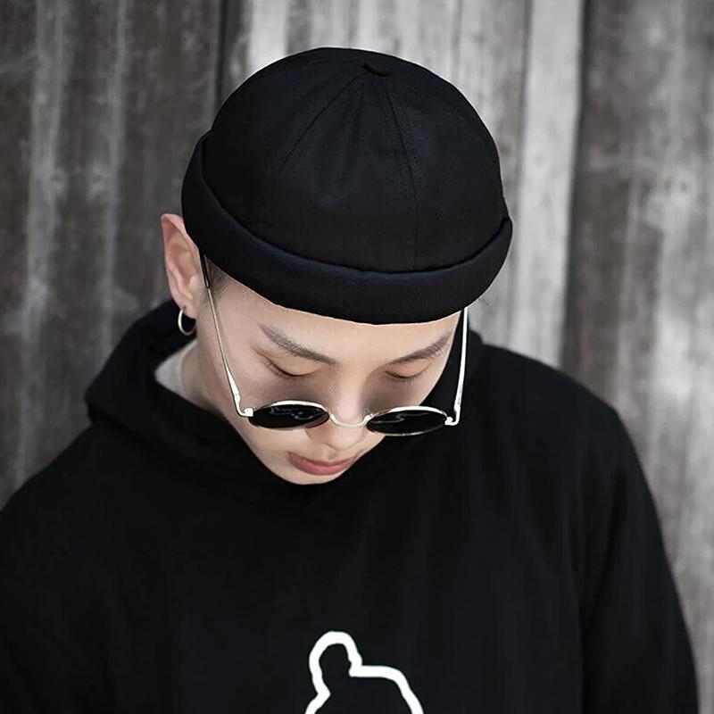 1 шт. Шапочка-тюбетейка Унисекс Матросская Регулируемая Хлопковая Бесформенная Кепка Повседневная Хип-хоп Докер