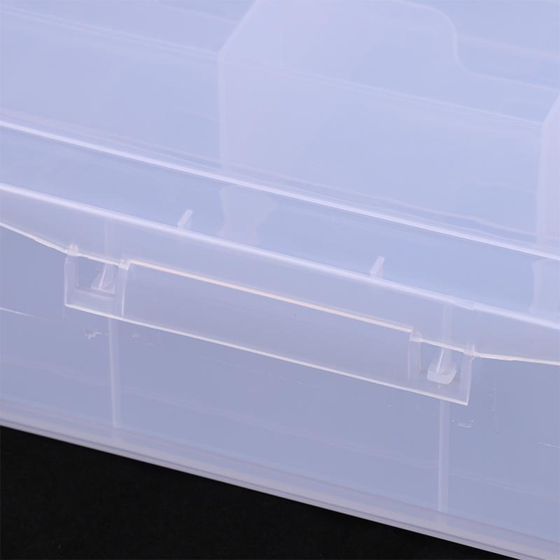 30 Grid Nail Polish Display Organizer Box Clear Double Side Nail Uv Gel Holder Shelf Quick Install Cosmetic Rack Manicure